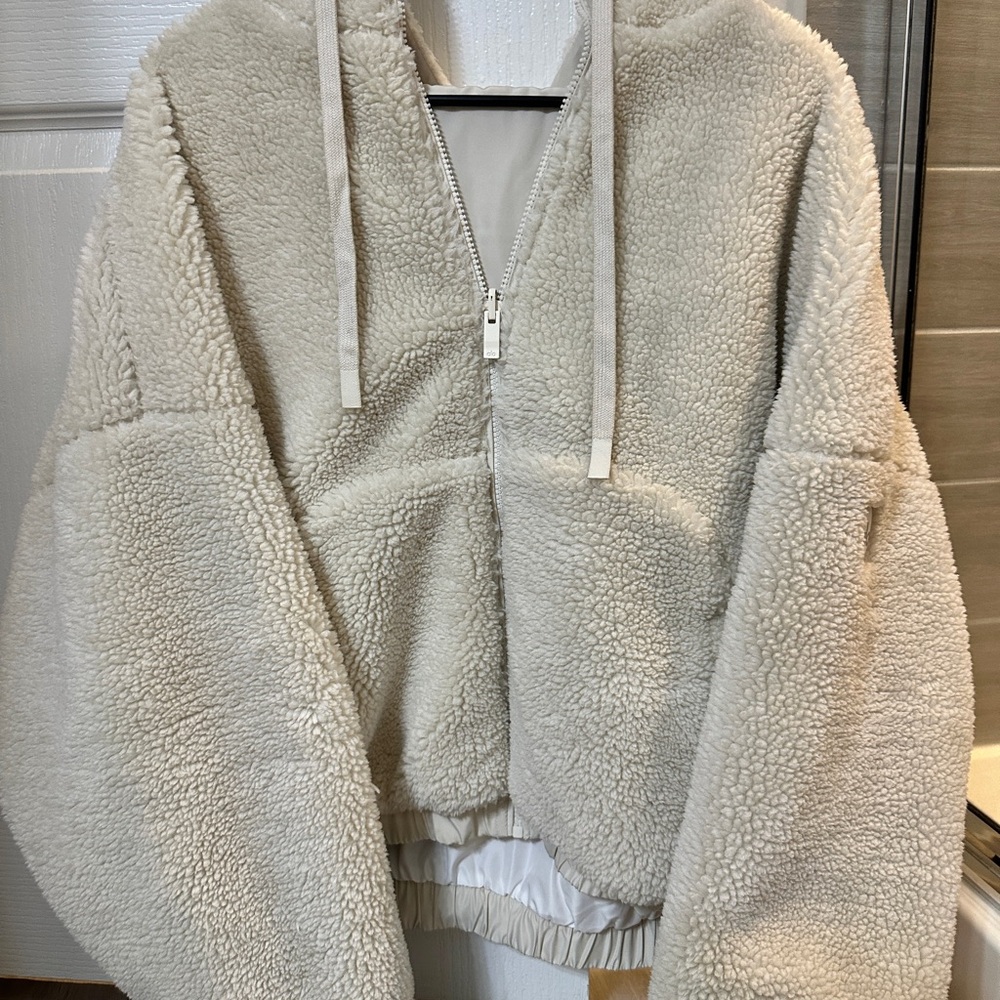 Cozy Cream Sherpa Jacket